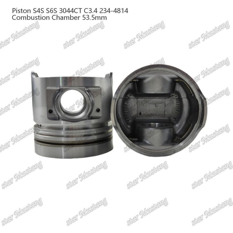 S4S S6S 3044CT C3.4 Motor pistão câmara alfa de tamanho 53.5mm anel de óleo 4.5mm 234-4814 Para Mitsubishi peças de reposição do motor