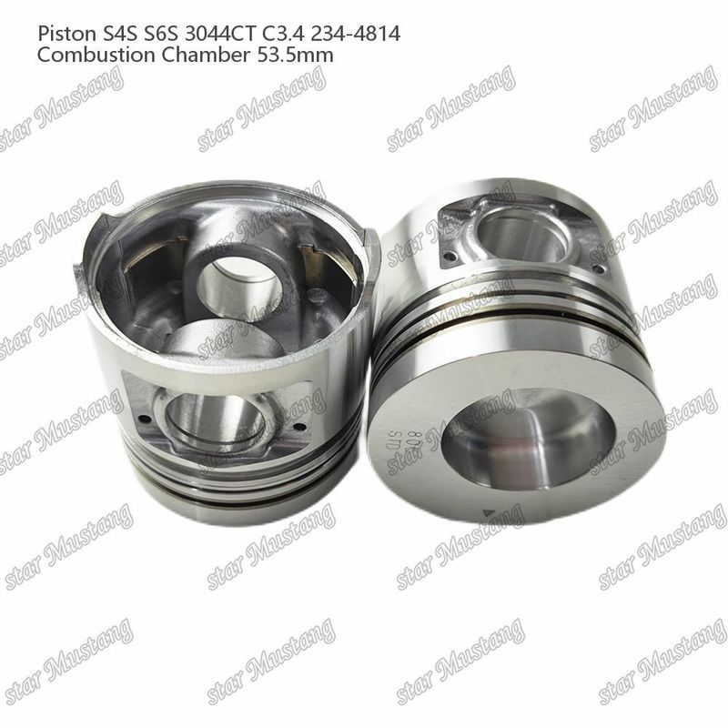 S4S S6S 3044CT C3.4 Motor pistão câmara alfa de tamanho 53.5mm anel de óleo 4.5mm 234-4814 Para Mitsubishi peças de reposição do motor