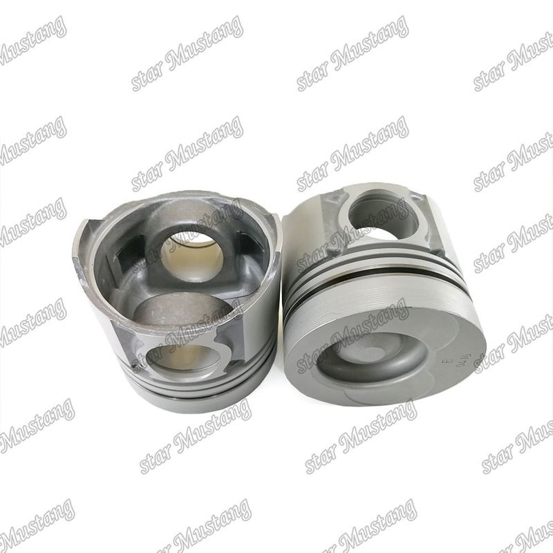 Pisto DB58 DH220-7 sem sulco 36mm pin hole câmara de combustão 56mm 65.02501-0416 Para Doosan