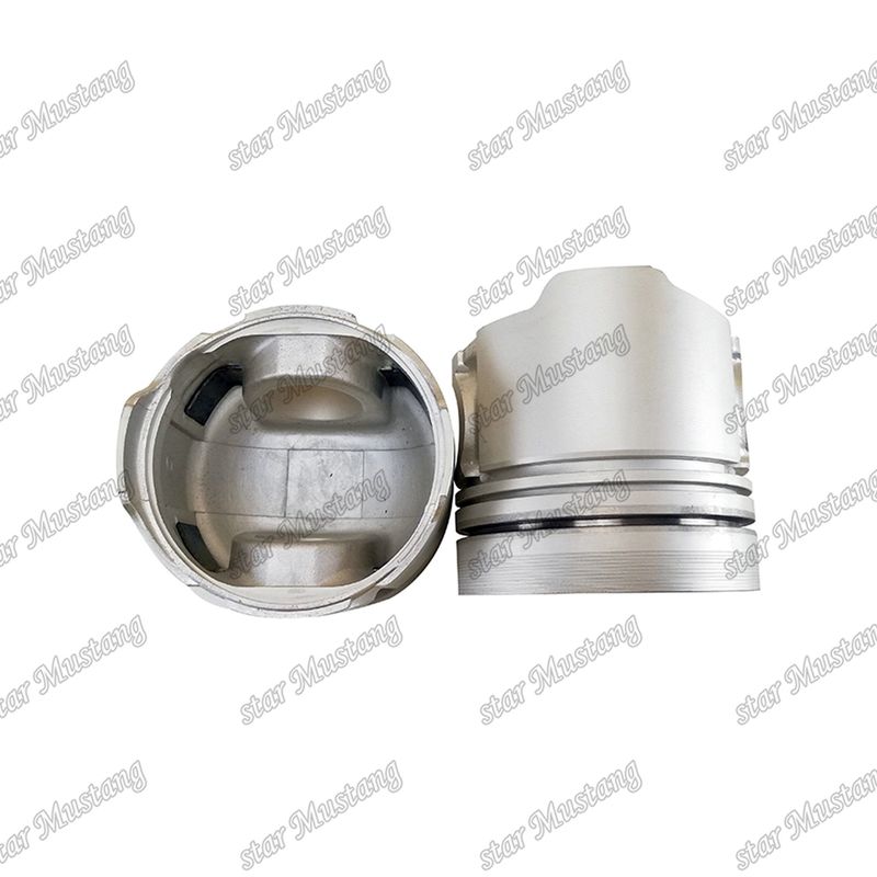 Pisto DB58 fundo redondo 35mm pin hole câmara de combustão 54mm 65.02501-0195 Para Doosan Diesel Engine Parts Repair
