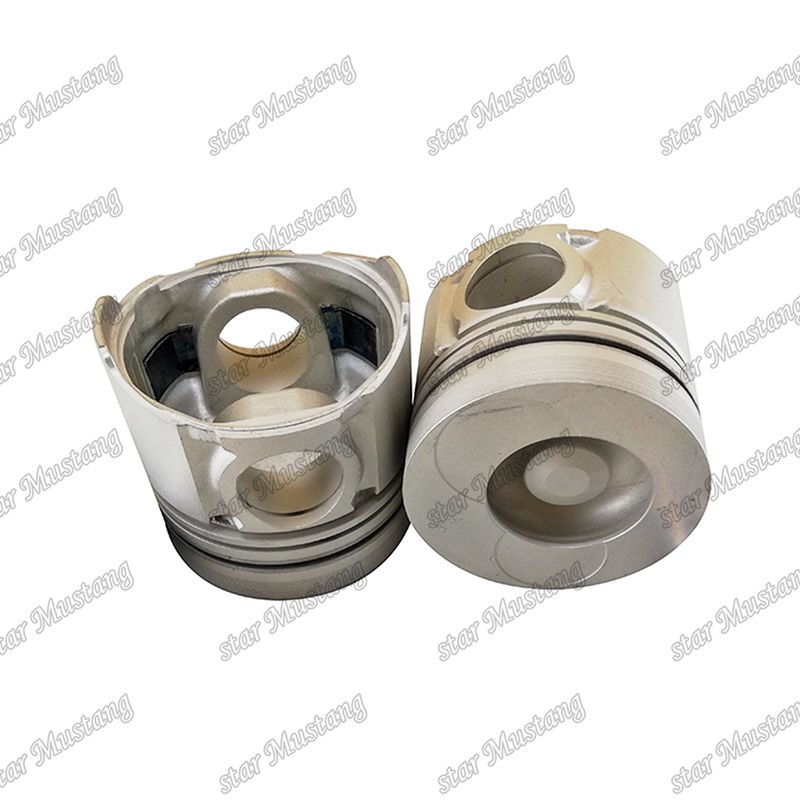 Pisto DB58 fundo redondo 35mm pin hole câmara de combustão 54mm 65.02501-0195 Para Doosan Diesel Engine Parts Repair