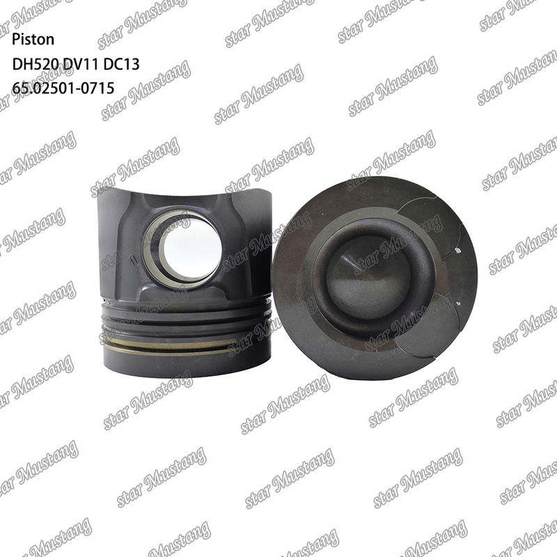 Pisto DH520 DV11 DC13 65.02501-0715 Para Peças de Reparação de Motores Diesel Doosan
