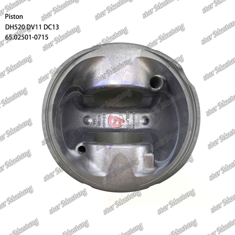 Pisto DH520 DV11 DC13 65.02501-0715 Para Peças de Reparação de Motores Diesel Doosan