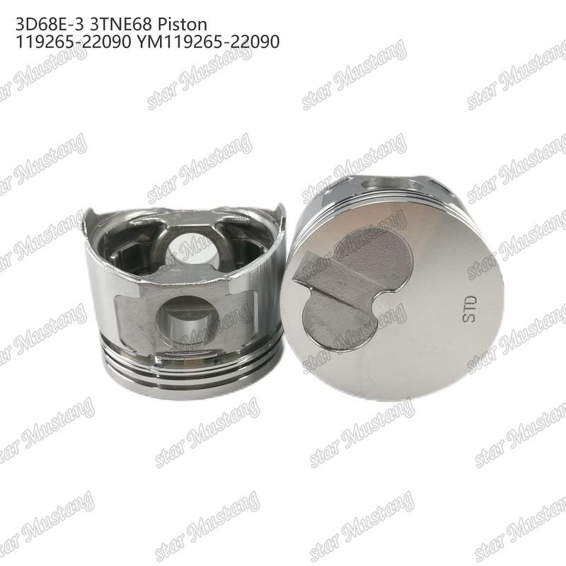 Pisto 3D68E-3 3TNE68 Altura 53mm 119265-22090 YM119265-22090 Para peças de reparo de motores diesel Yanmar