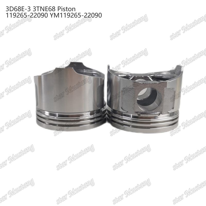 Pisto 3D68E-3 3TNE68 Altura 53mm 119265-22090 YM119265-22090 Para peças de reparo de motores diesel Yanmar