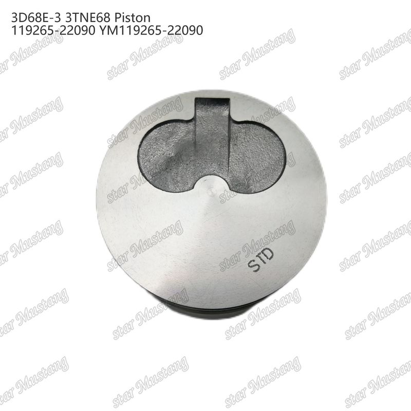 Pisto 3D68E-3 3TNE68 Altura 53mm 119265-22090 YM119265-22090 Para peças de reparo de motores diesel Yanmar