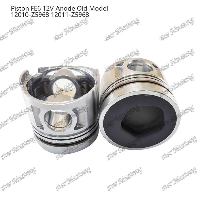 FE6 Motor pistão 12 válvulas 12010-Z5968 12011-Z5968 Para peças sobressalentes do motor Nissan