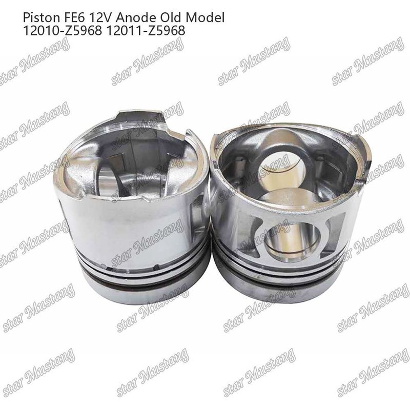 FE6 Motor pistão 12 válvulas 12010-Z5968 12011-Z5968 Para peças sobressalentes do motor Nissan