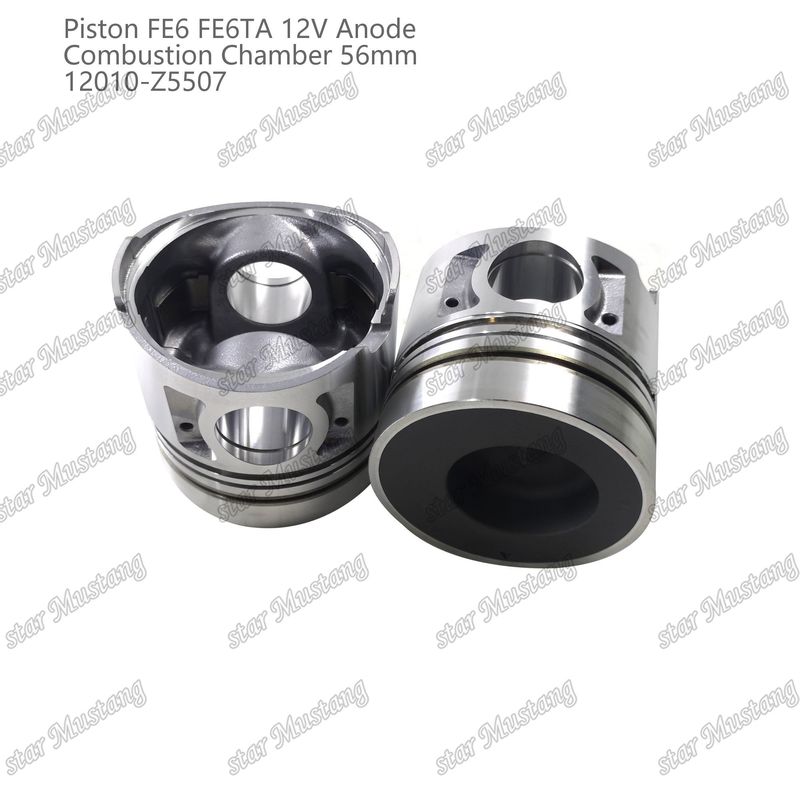 FE6 FE6TA Motor pistão12V Câmara Tamanho 56mm 2.5x2x4mm 12010-Z5507 Para Peças sobressalentes do motor Nissan