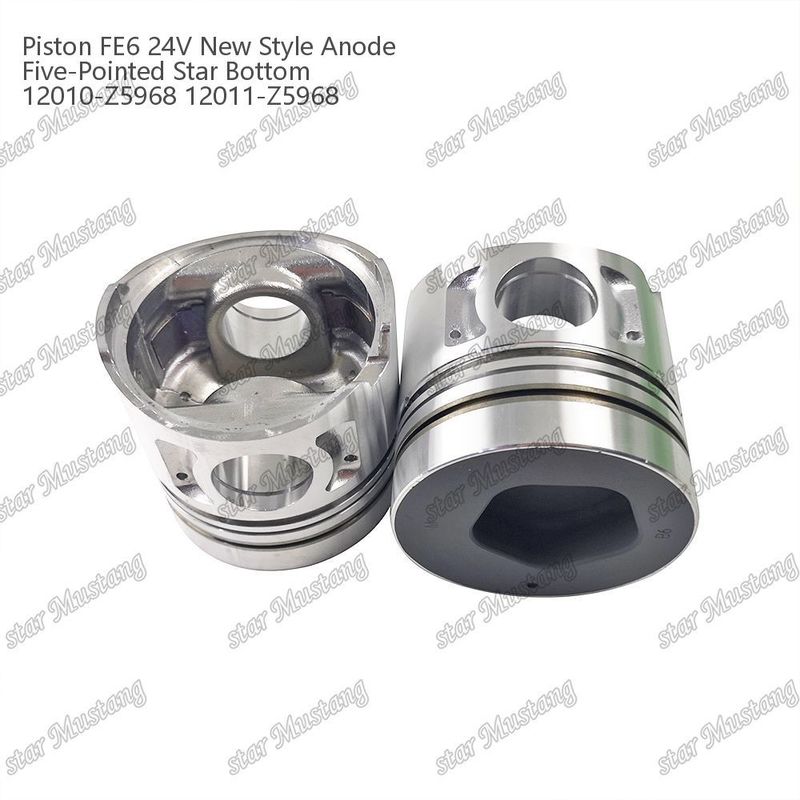 FE6T Motor Piston 24V Novo Tipo 2.5x2x4mm 12011-Z5776 12011-Z5506 12011-Z5968 Para Peças sobressalentes do motor Nissan