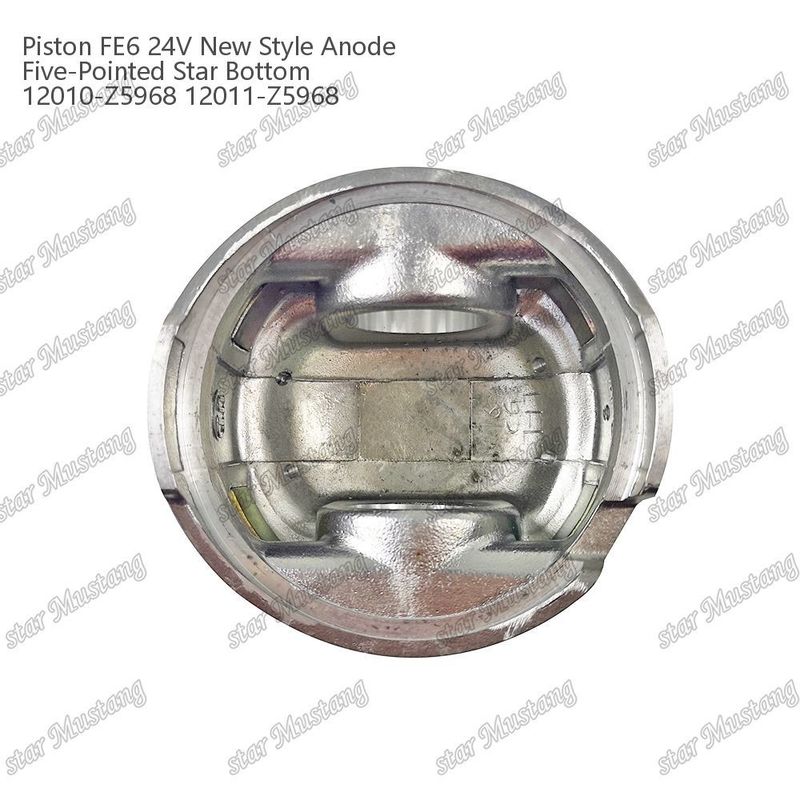 FE6T Motor Piston 24V Novo Tipo 2.5x2x4mm 12011-Z5776 12011-Z5506 12011-Z5968 Para Peças sobressalentes do motor Nissan