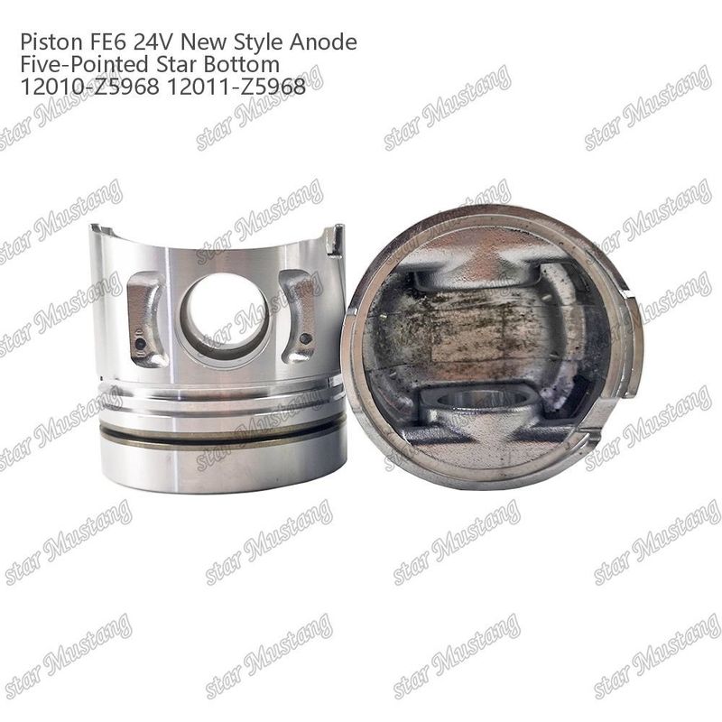 FE6T Motor Piston 24V Novo Tipo 2.5x2x4mm 12011-Z5776 12011-Z5506 12011-Z5968 Para Peças sobressalentes do motor Nissan