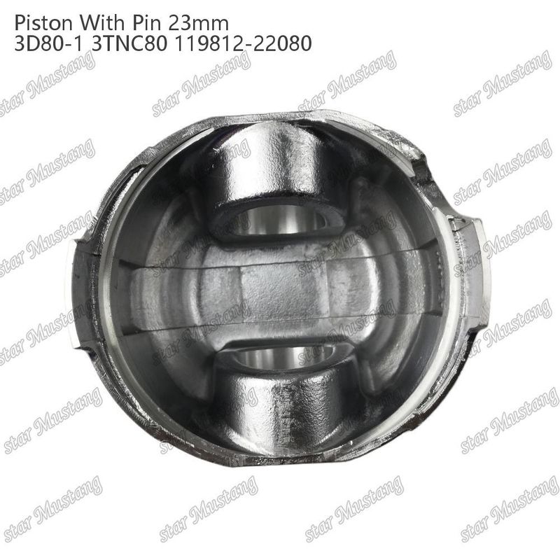 Pisto 3D80-1 3TNC80 PIN SIZE 23mm 119812-22080 Para peças de reparo de motores diesel Yanmar