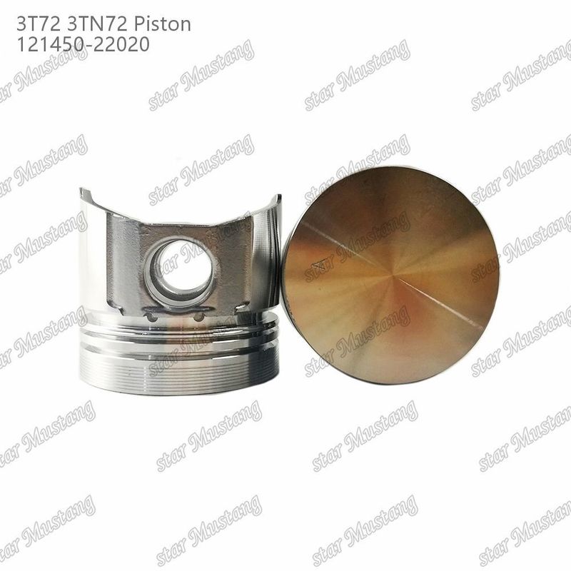 Pisto 3TN72 3T72 Flat bottom 65.5mm Height 121450-22020 Para peças de reparo de motores a diesel Yanmar