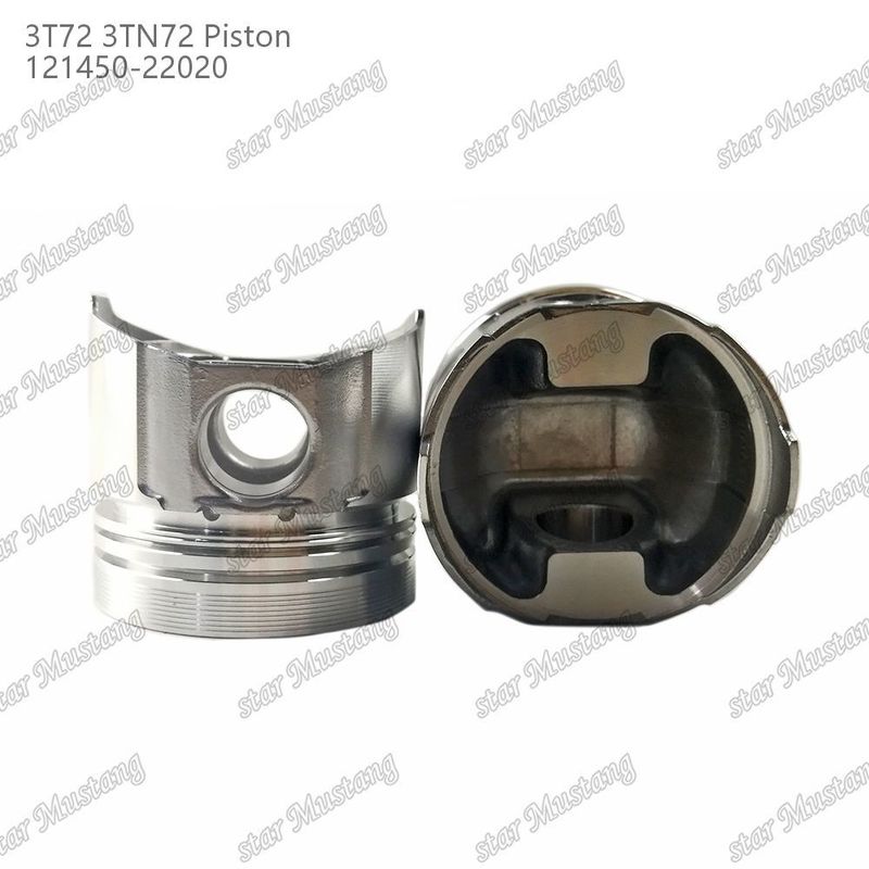 Pisto 3TN72 3T72 Flat bottom 65.5mm Height 121450-22020 Para peças de reparo de motores a diesel Yanmar