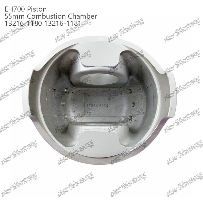 EH700 de pistão, câmara de combustão de 55 mm 13216-1181 13216-1180