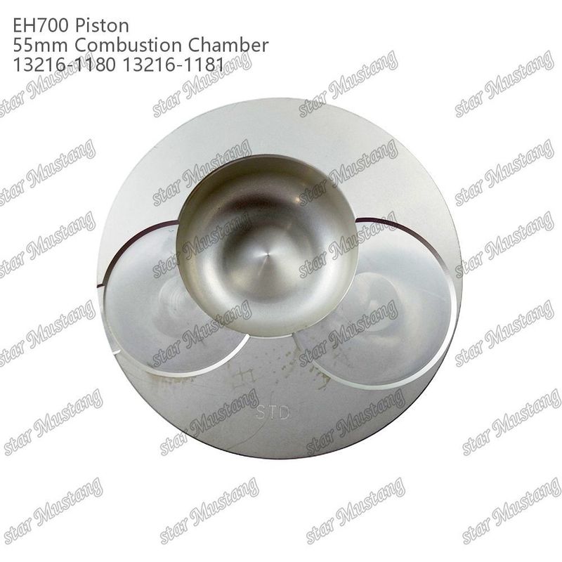 EH700 de pistão, câmara de combustão de 55 mm 13216-1181 13216-1180