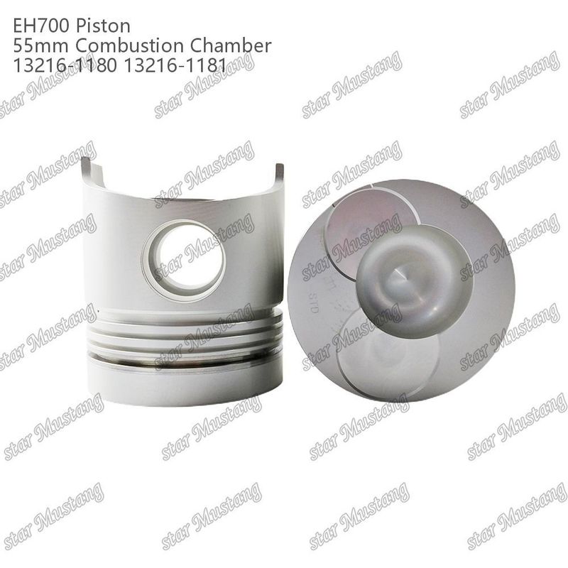 EH700 de pistão, câmara de combustão de 55 mm 13216-1181 13216-1180