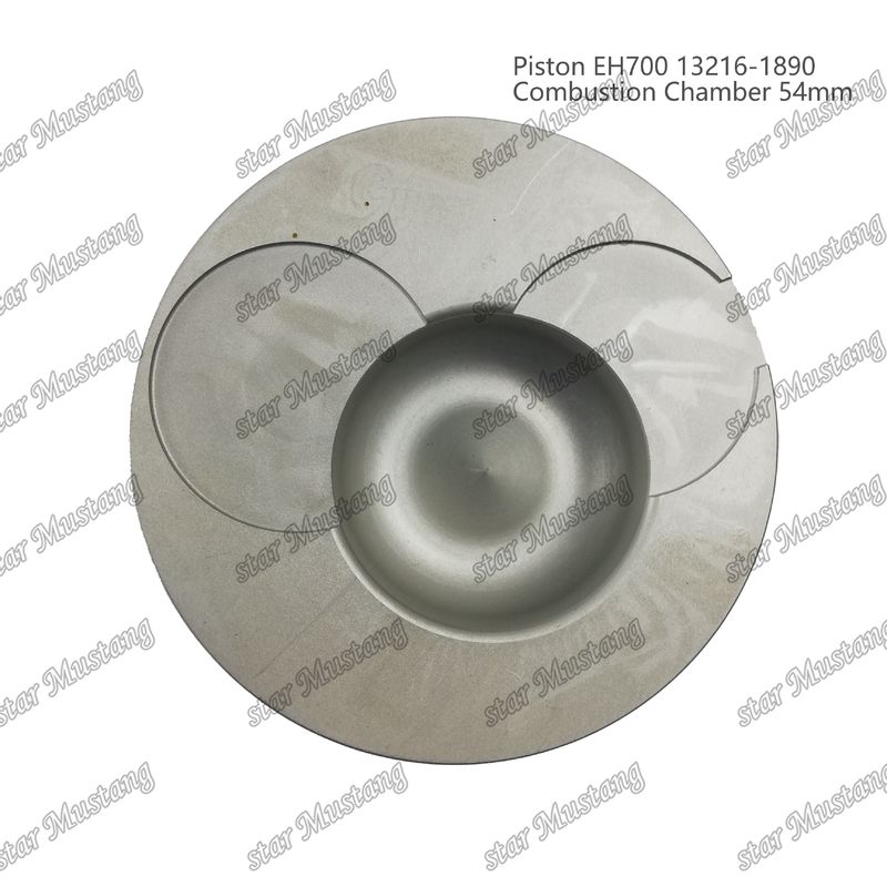 Câmara de combustão de pistão EH700 54mm 13216-1890 Para Hino Diesel Engine Repair Parts