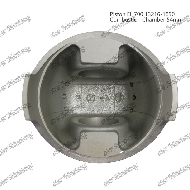 Câmara de combustão de pistão EH700 54mm 13216-1890 Para Hino Diesel Engine Repair Parts