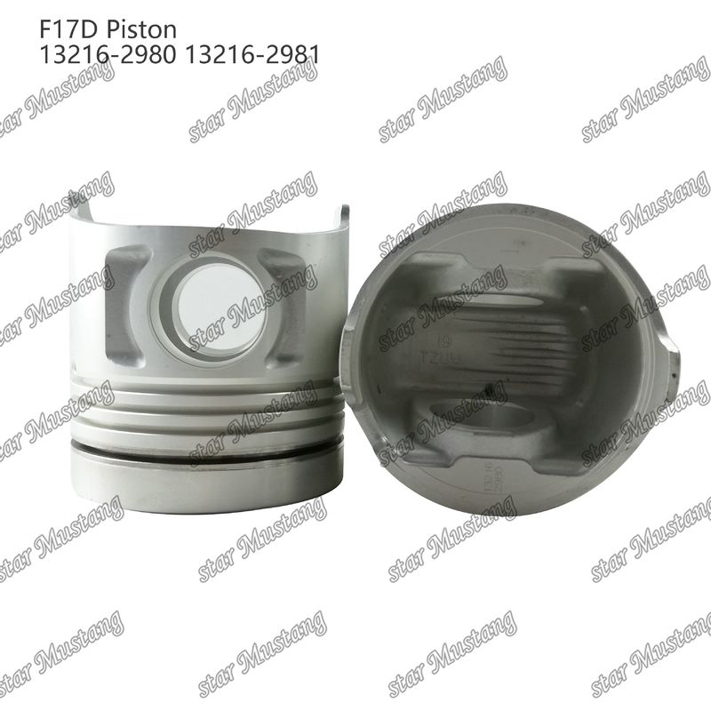 Pistola F17D Câmara de combustão 69mm 13216-2980 13216-2981 Para reparos de motores Hino Diesel