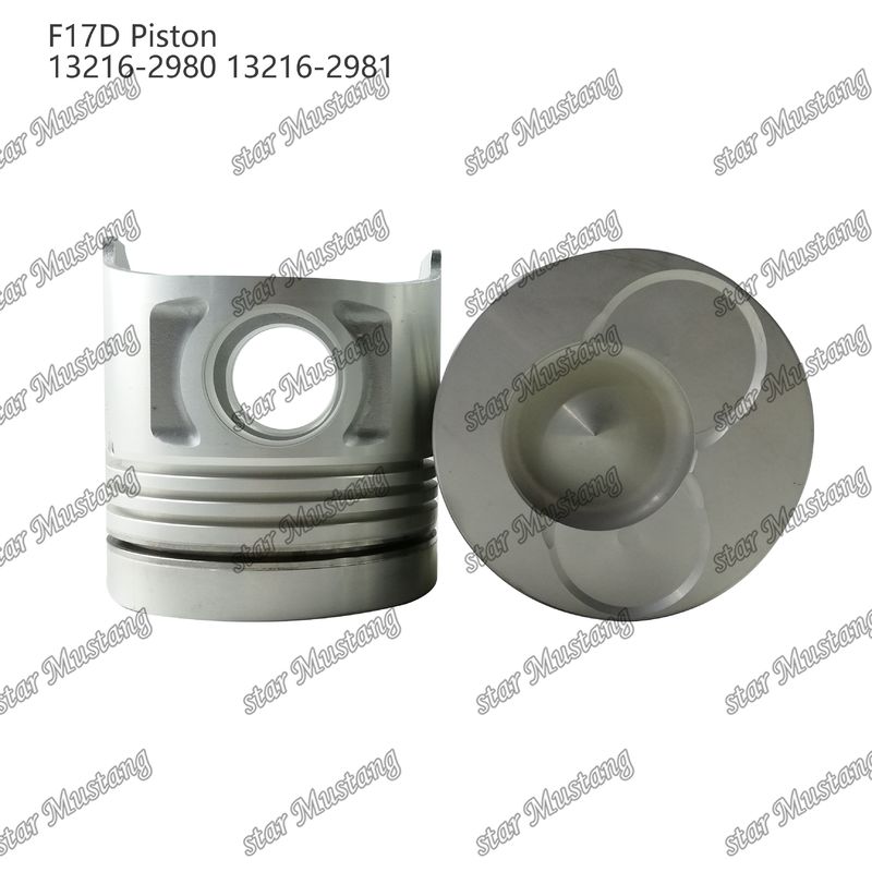 Pistola F17D Câmara de combustão 69mm 13216-2980 13216-2981 Para reparos de motores Hino Diesel