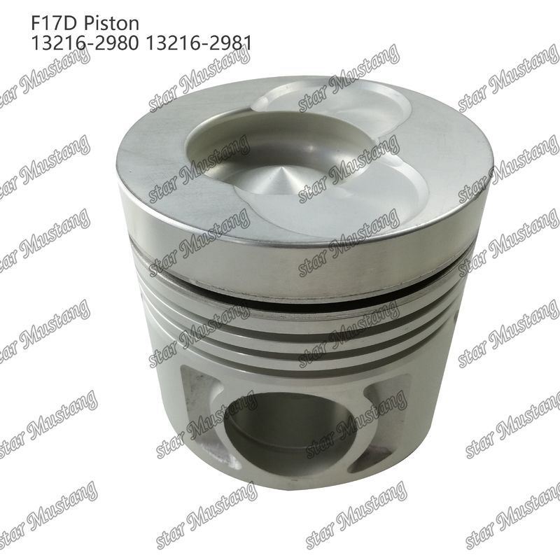 Pistola F17D Câmara de combustão 69mm 13216-2980 13216-2981 Para reparos de motores Hino Diesel