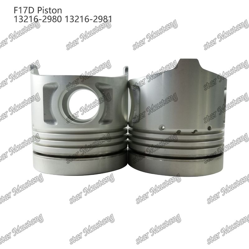 Pistola F17D Câmara de combustão 69mm 13216-2980 13216-2981 Para reparos de motores Hino Diesel