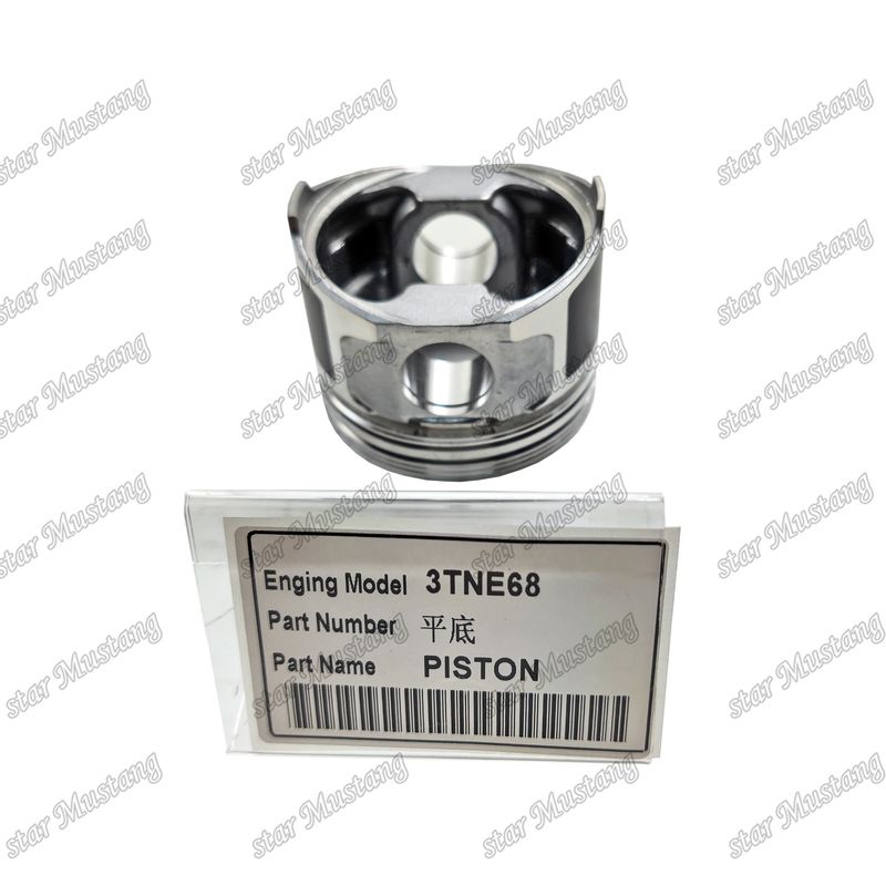 Pisto 3TNE68 FLAT 53mm 119265-22080 119326-22080 YM119265-22080 YM119326-2208 Para peças de reparação de motores diesel Yanmar