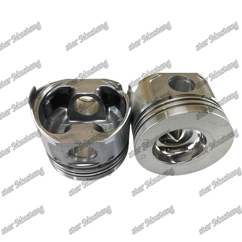 Pisto 3TNE82A 71mm Câmara de combustão de altura 44mm 119813-22080 Para peças de reparo de motores diesel Yanmar