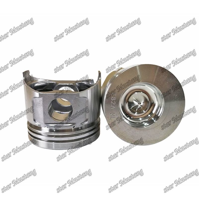 Pisto 3TNE82A 71mm Câmara de combustão de altura 44mm 119813-22080 Para peças de reparo de motores diesel Yanmar