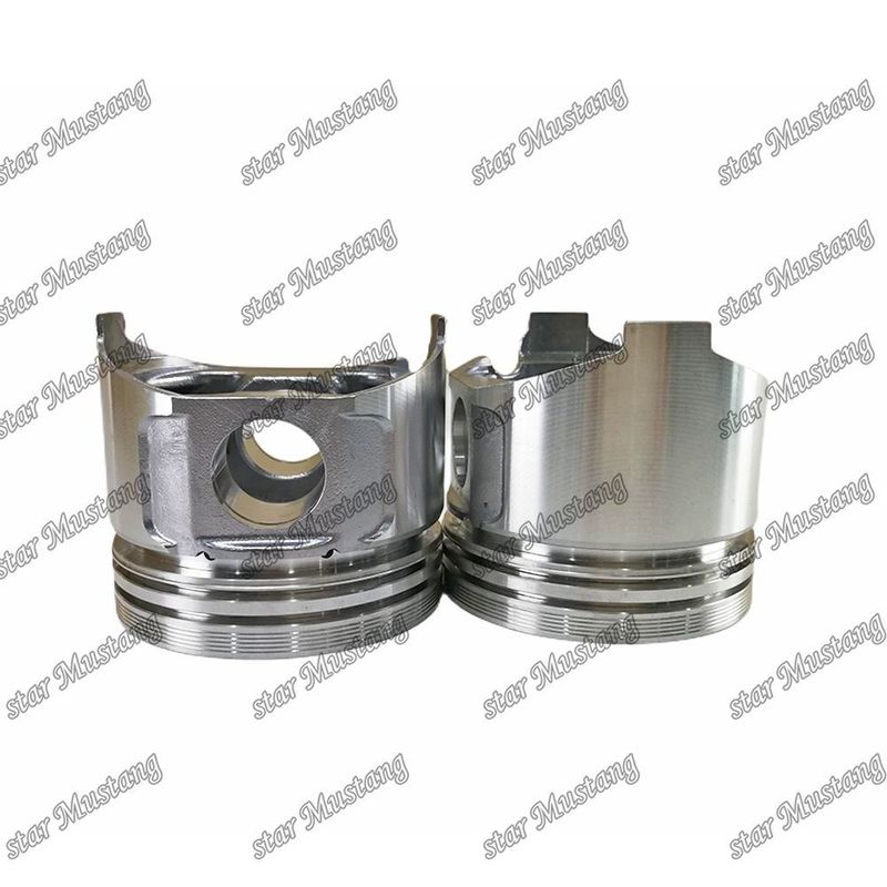 Pisto 3TNE82A 71mm Câmara de combustão de altura 44mm 119813-22080 Para peças de reparo de motores diesel Yanmar