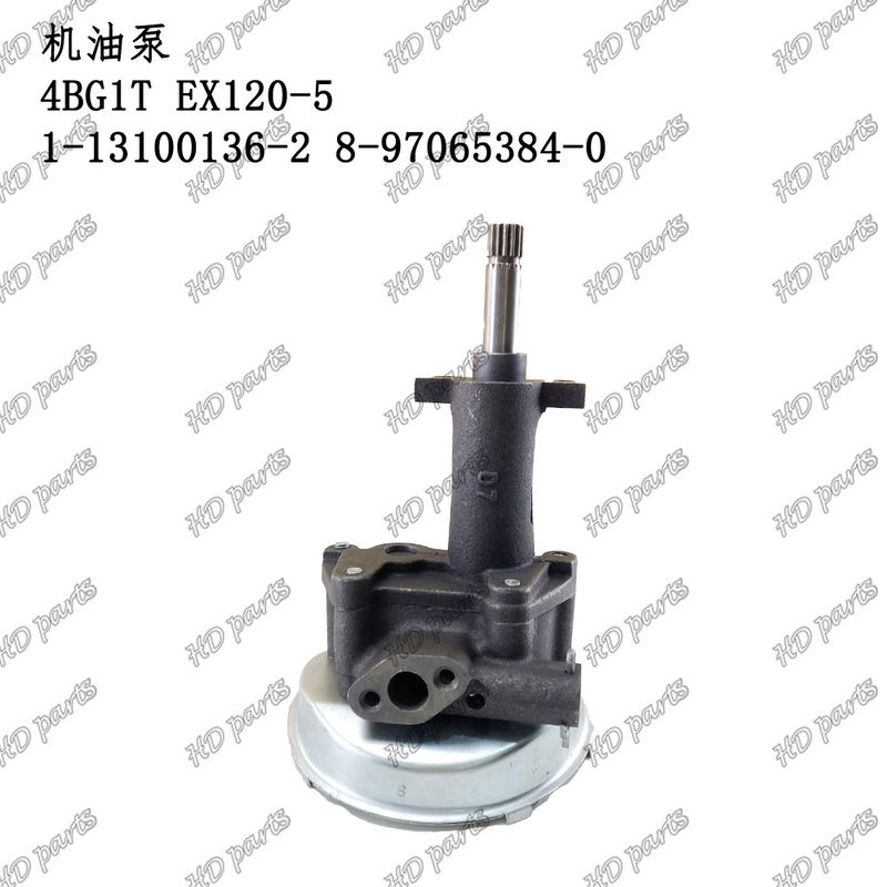 Bomba de óleo 4BG1T EX100-5 EX120-5 EX130-5 EX150LC-5 1-13100136-2 8-97065384-0 Para peças sobressalentes de motores Isuzu