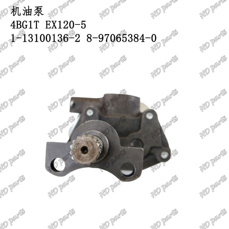 Bomba de óleo 4BG1T EX100-5 EX120-5 EX130-5 EX150LC-5 1-13100136-2 8-97065384-0 Para peças sobressalentes de motores Isuzu