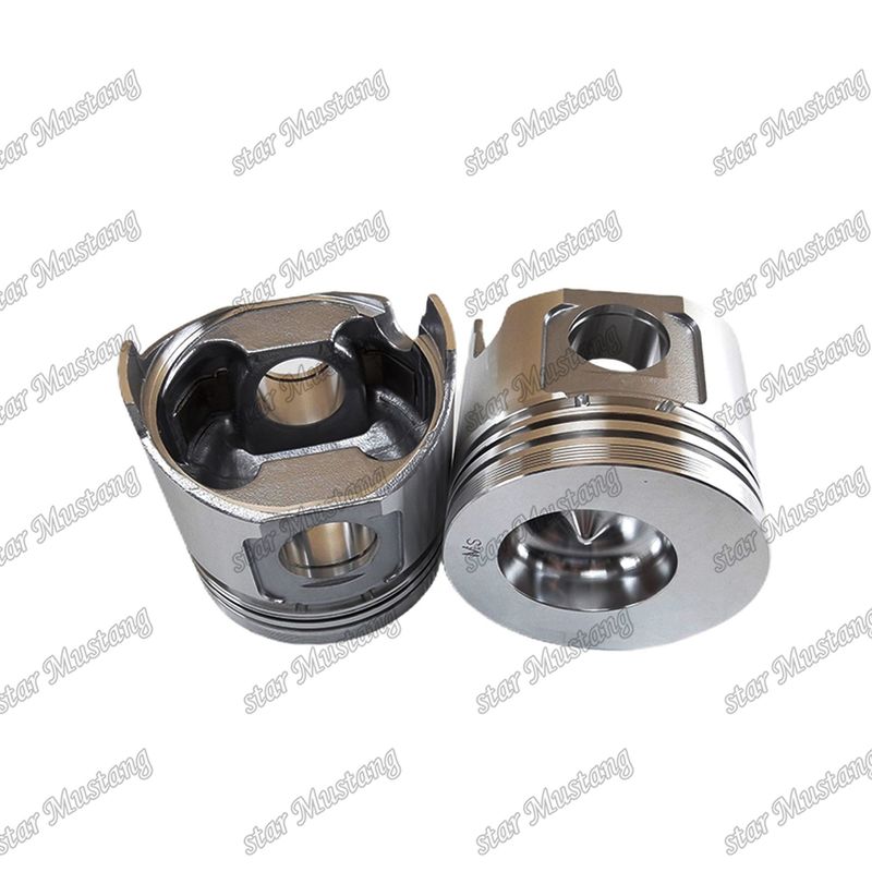 Pisto 4TNE84T Altura 84mm Câmara de combustão Tamanho 45mm 129002-22090 Para peças de reparo de motores diesel Yanmar