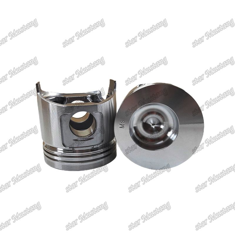 Pisto 4TNE84T Altura 84mm Câmara de combustão Tamanho 45mm 129002-22090 Para peças de reparo de motores diesel Yanmar