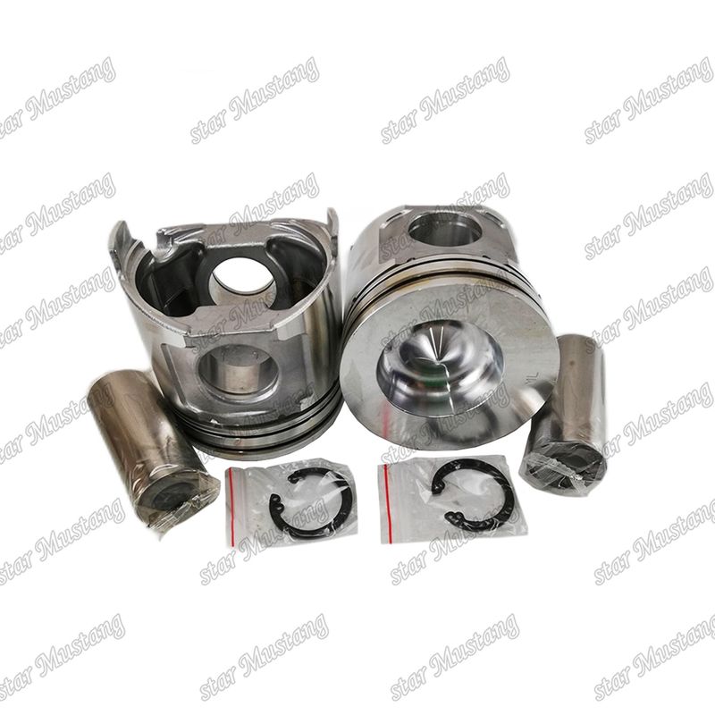 Pisto 4TNE106 sem válvula Impressão 123900-22080 Para Yanmar Peças de reparação de motores diesel