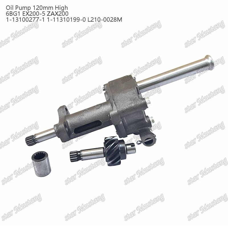 Bomba de óleo 6BG1 120 mm Alta EX200-5 ZAX200 1-13100277-1 1-13100204-1 Para peças de reposição de motores Isuzu