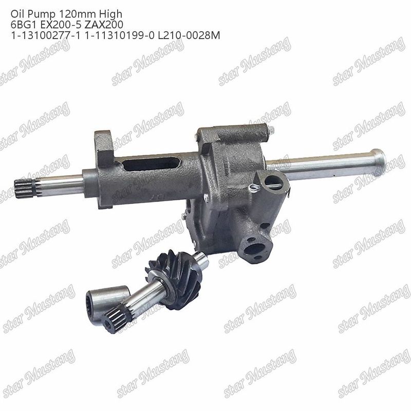 Bomba de óleo 6BG1 120 mm Alta EX200-5 ZAX200 1-13100277-1 1-13100204-1 Para peças de reposição de motores Isuzu