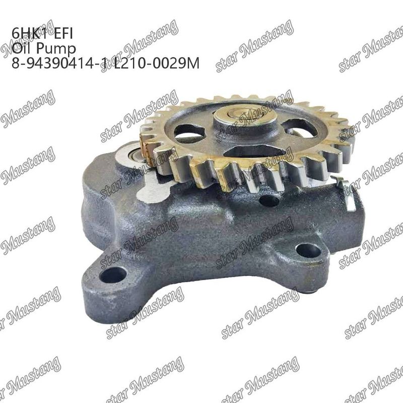 Bomba de óleo 6HK1 EFI ZAX350 8-94390414-1 L210-0029M Para peças sobressalentes de motores Isuzu