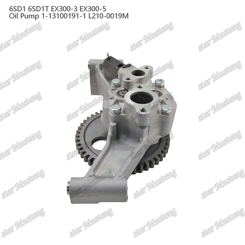 Bomba de óleo 6SD1 6SD1T Doméstico EX300-3 EX300-5 1-13100191-1 L210-0019M Para peças sobressalentes de motores Isuzu