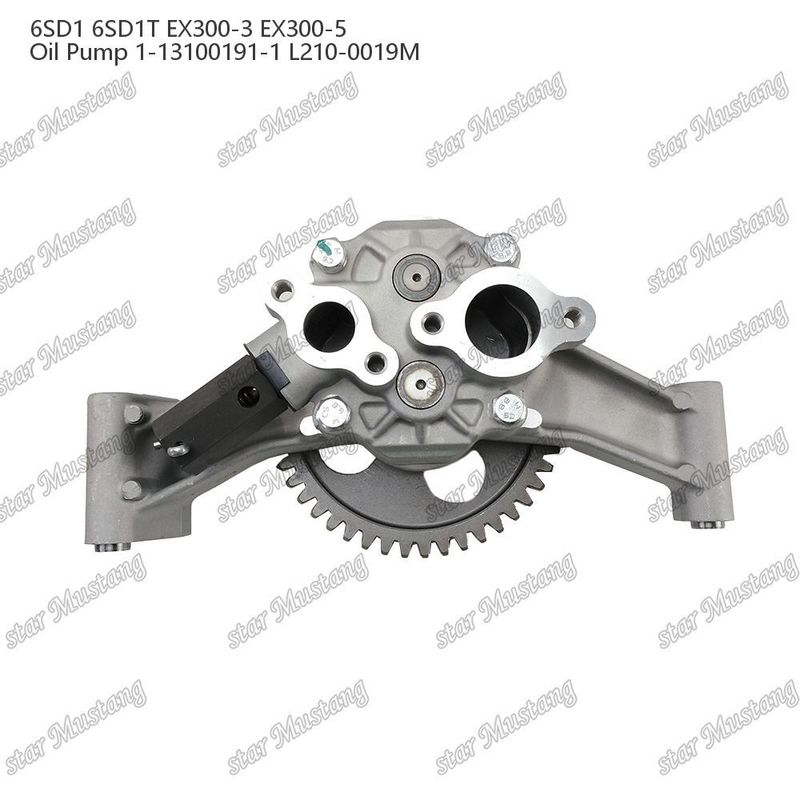 Bomba de óleo 6SD1 6SD1T Doméstico EX300-3 EX300-5 1-13100191-1 L210-0019M Para peças sobressalentes de motores Isuzu