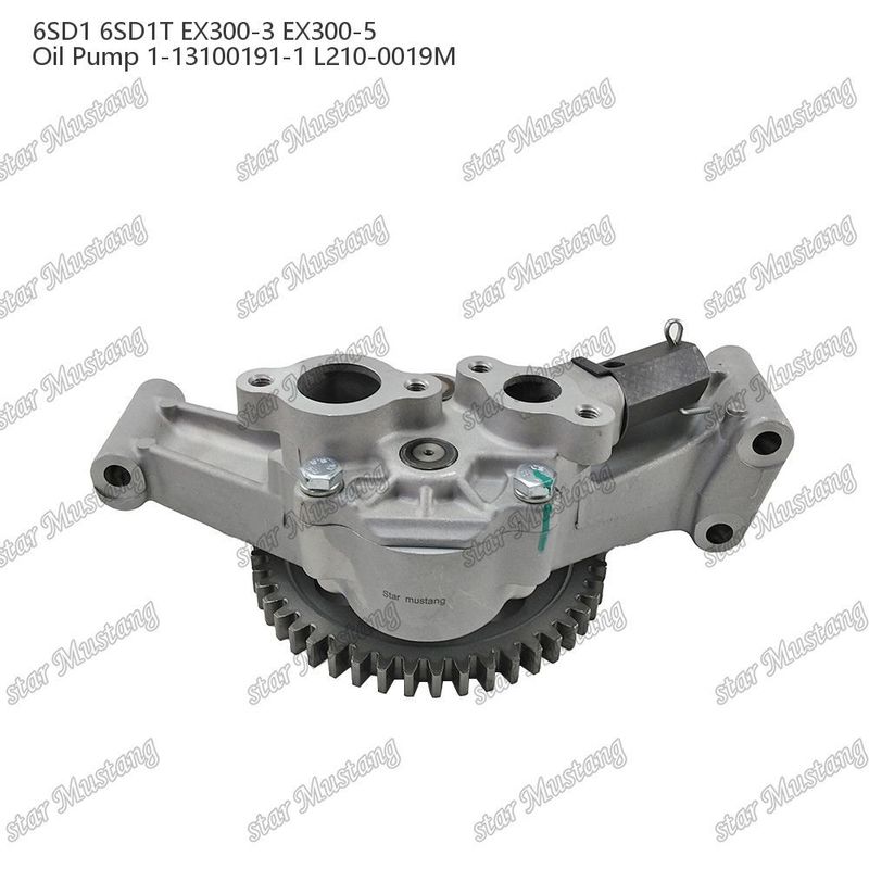 Bomba de óleo 6SD1 6SD1T Doméstico EX300-3 EX300-5 1-13100191-1 L210-0019M Para peças sobressalentes de motores Isuzu