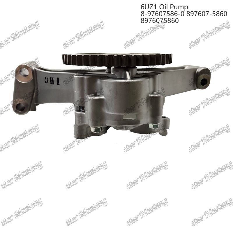Bomba de óleo 6UZ1 8-97607586-0 897607-5860 8976075860 Para peças sobressalentes de motores Isuzu