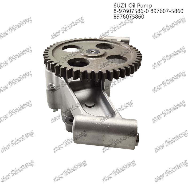 Bomba de óleo 6UZ1 8-97607586-0 897607-5860 8976075860 Para peças sobressalentes de motores Isuzu