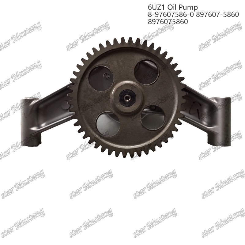 Bomba de óleo 6UZ1 8-97607586-0 897607-5860 8976075860 Para peças sobressalentes de motores Isuzu