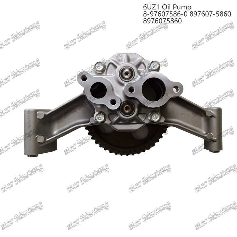 Bomba de óleo 6UZ1 8-97607586-0 897607-5860 8976075860 Para peças sobressalentes de motores Isuzu