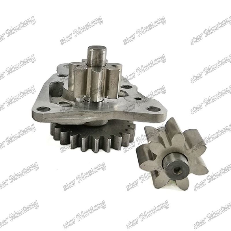 Bomba de óleo 4D95 21mm Dentes retos altos 22T Para peças de reposição de motores Isuzu