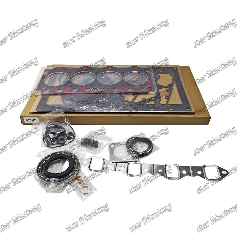 Kit completo de juntas 4D95 4D95S-W-1 6204-K1-3400 6204-K2-3400 Conjunto de juntas para peças de reparo de motores diesel Komatsu