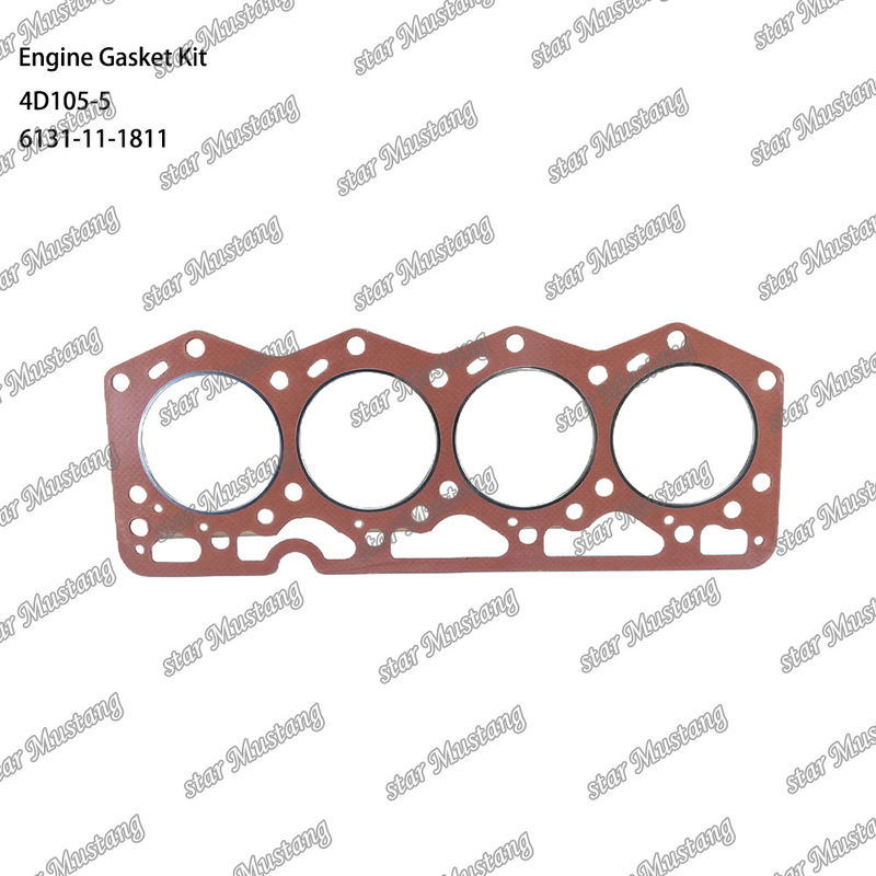 Kit completo de juntas 4D105-5 6131-11-1811 6131-K1-4000 Conjunto de juntas para peças de reparo de motores a diesel Komatsu